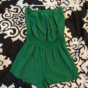 green romper